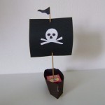 piratenbootje - een van de traktaties piratenbootje - een van de traktaties